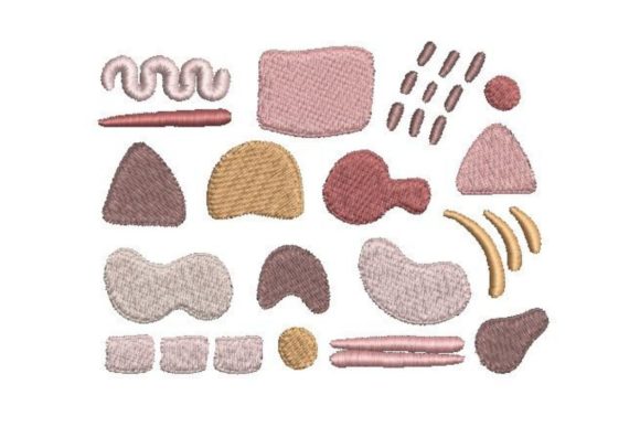 Abstract Shapes Embroidery Design Review