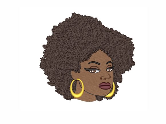 African American Black Woman Embroidery Review