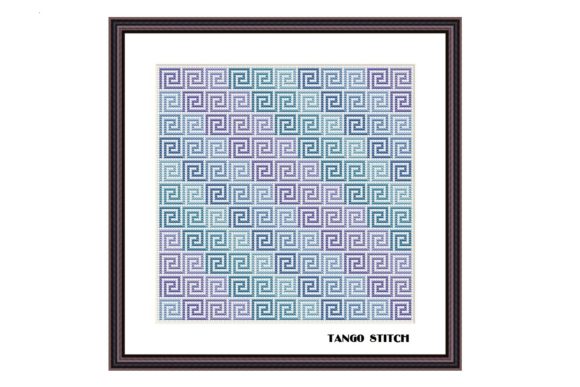 Blue Gradient Ornament Cross Stitch Review