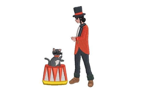 Circus Trainer with Cat Embroidery Review