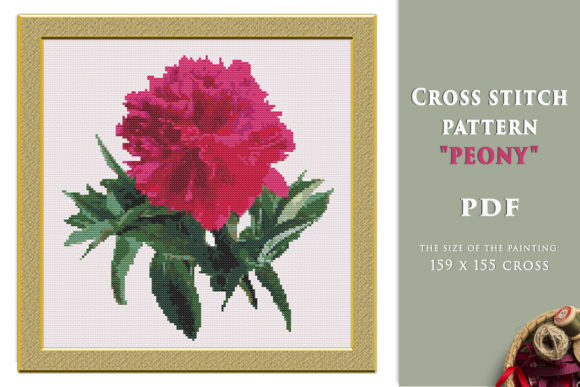 Cross Stitch Pattern Peony: A Designer's Holiday Review