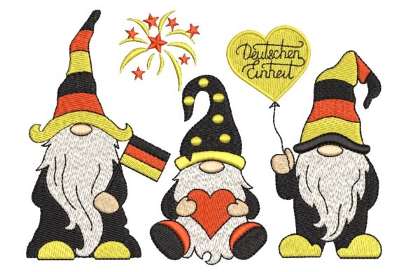 German Gnomes Embroidery Review