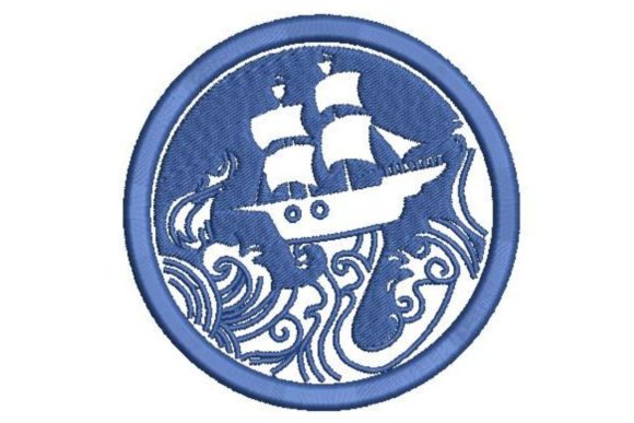 Ship in a Storm Embroidery Design Review