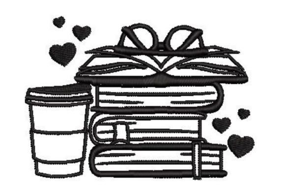 Stack of Books and Coffee Review for Holiday Collections